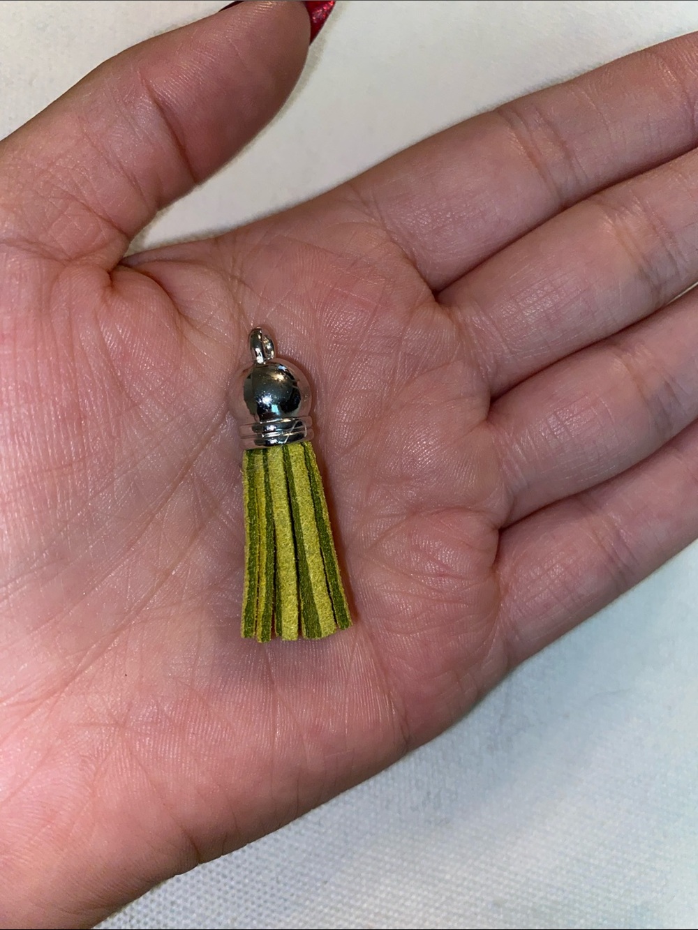 🌈20/$12🌈  Light Green Tassel